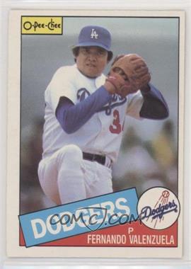 1985 O-Pee-Chee - [Base] #357 - Fernando Valenzuela