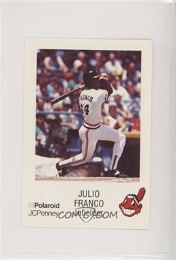 1985 Polaroid Cleveland Indians - [Base] #14 - Julio Franco