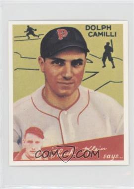 1985 Renata Galasso 1934 Goudey Big League Chewing Gum Reprints - [Base] #91 - Dolph Camilli