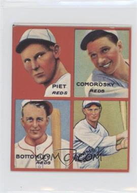 1985 Renata Galasso 1935 Goudey 4-in-1 Reprints - [Base] #5F - Tony Piet, Adam Comorosky, Jim Bottomley, Red Adams