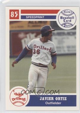 1985 Speedprint Tulsa Drillers - [Base] #31 - Javier Ortiz