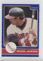 Reggie Jackson (Angels, Close-up batting stance)