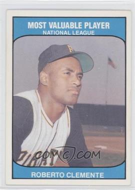 1985 TCMA - Most Valuable Player National League #_ROCL.1 - Roberto Clemente (Red Color Back)