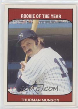 1985 TCMA - Rookie of the Year #_THMU.1 - Thurman Munson (Red Color Back)