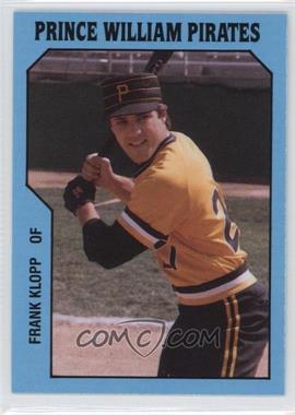 1985 TCMA Minor League - [Base] #394 - Frank Klopp
