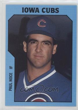 1985 TCMA Minor League - [Base] #512 - Paul Noce