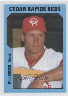 1985 TCMA Minor League - [Base] #561 - Paul Kirsch