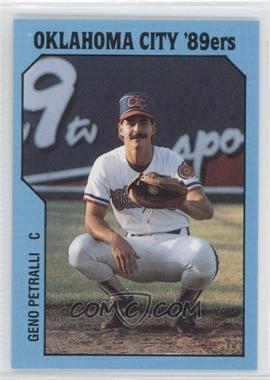 1985 TCMA Minor League - [Base] #761 - Geno Petralli