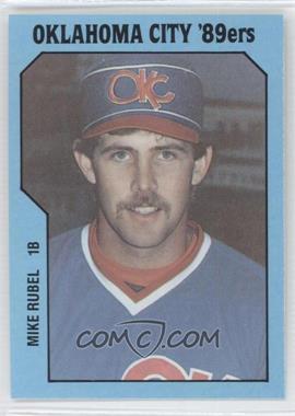1985 TCMA Minor League - [Base] #778 - Mike Rubel