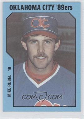 1985 TCMA Minor League - [Base] #778 - Mike Rubel