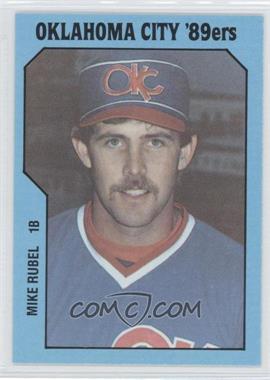 1985 TCMA Minor League - [Base] #778 - Mike Rubel