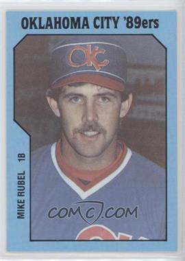 1985 TCMA Minor League - [Base] #778 - Mike Rubel