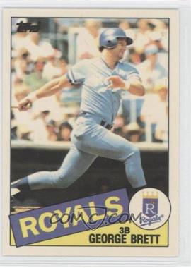 1985 Topps - [Base] - Collector's Edition (Tiffany) #100 - George Brett