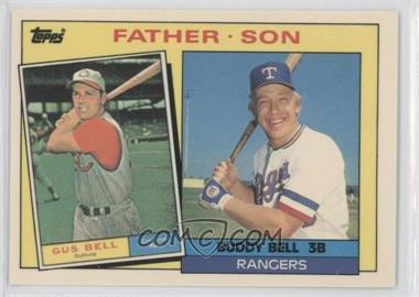 1985 Topps - [Base] - Collector's Edition (Tiffany) #131 - Father - Son - Gus Bell, Buddy Bell