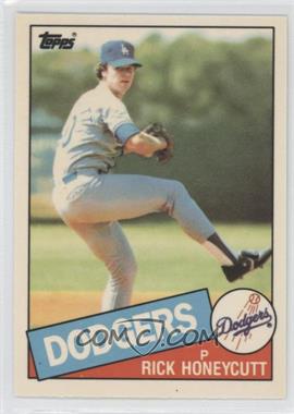 1985 Topps - [Base] - Collector's Edition (Tiffany) #174 - Rick Honeycutt