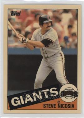 1985 Topps - [Base] - Collector's Edition (Tiffany) #191 - Steve Nicosia