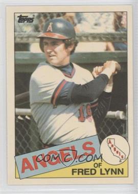 1985 Topps - [Base] - Collector's Edition (Tiffany) #220 - Fred Lynn