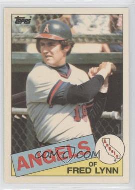 1985 Topps - [Base] - Collector's Edition (Tiffany) #220 - Fred Lynn