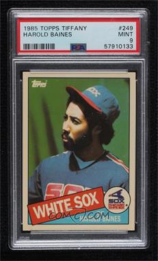 1985 Topps - [Base] - Collector's Edition (Tiffany) #249 - Harold Baines [PSA 9 MINT]
