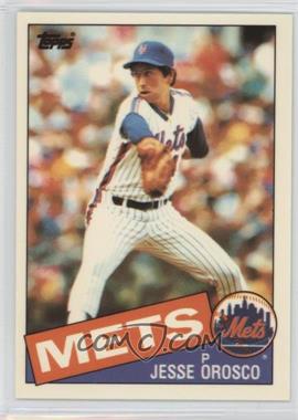 1985 Topps - [Base] - Collector's Edition (Tiffany) #250 - Jesse Orosco