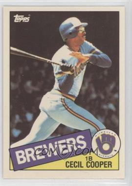 1985 Topps - [Base] - Collector's Edition (Tiffany) #290 - Cecil Cooper