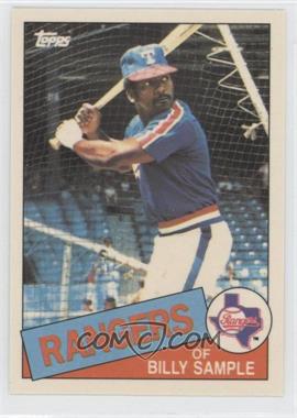 1985 Topps - [Base] - Collector's Edition (Tiffany) #337 - Bill Sample