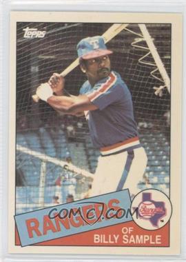 1985 Topps - [Base] - Collector's Edition (Tiffany) #337 - Bill Sample