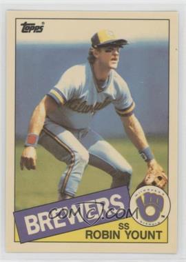 1985 Topps - [Base] - Collector's Edition (Tiffany) #340 - Robin Yount [EX to NM]