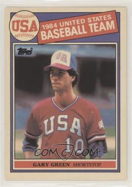 1985 Topps - [Base] - Collector's Edition (Tiffany) #396 - Gary Green