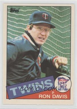 1985 Topps - [Base] - Collector's Edition (Tiffany) #430 - Ron Davis