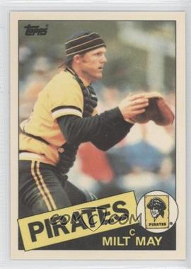 1985 Topps - [Base] - Collector's Edition (Tiffany) #509 - Milt May