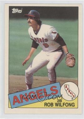 1985 Topps - [Base] - Collector's Edition (Tiffany) #524 - Rob Wilfong