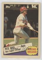 Record Breaker - Pete Rose