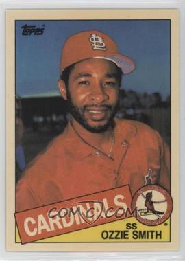 1985 Topps - [Base] - Collector's Edition (Tiffany) #605 - Ozzie Smith