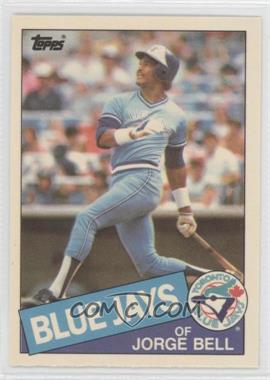 1985 Topps - [Base] - Collector's Edition (Tiffany) #698 - George Bell