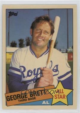 1985 Topps - [Base] - Collector's Edition (Tiffany) #703 - All Star - George Brett