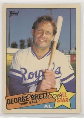 1985 Topps - [Base] - Collector's Edition (Tiffany) #703 - All Star - George Brett