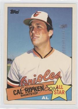 1985 Topps - [Base] - Collector's Edition (Tiffany) #704 - All Star - Cal Ripken Jr.