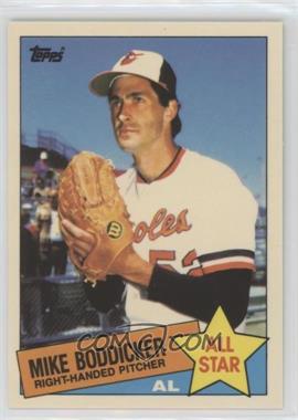 1985 Topps - [Base] - Collector's Edition (Tiffany) #709 - All Star - Mike Boddicker