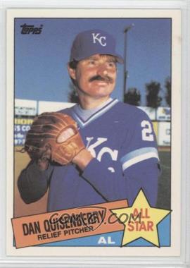 1985 Topps - [Base] - Collector's Edition (Tiffany) #711 - All Star - Dan Quisenberry