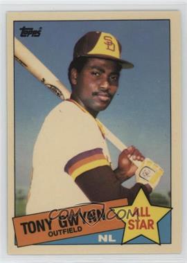 1985 Topps - [Base] - Collector's Edition (Tiffany) #717 - All Star - Tony Gwynn