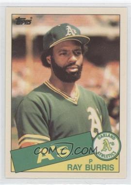 1985 Topps - [Base] - Collector's Edition (Tiffany) #758 - Ray Burris