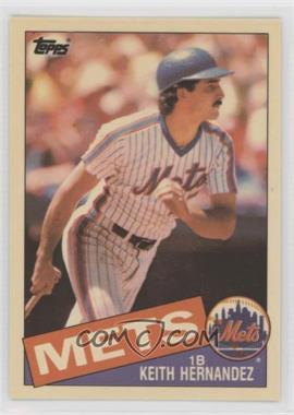 1985 Topps - [Base] - Collector's Edition (Tiffany) #80 - Keith Hernandez