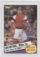 Record Breaker - Carlton Fisk