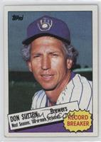 Record Breaker - Don Sutton [EX to NM]