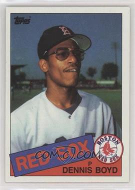 1985 Topps - [Base] #116 - Dennis Boyd