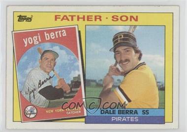 1985 Topps - [Base] #132 - Father - Son - Yogi Berra, Dale Berra [EX to NM]