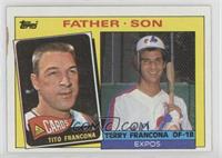 Father - Son - Tito Francona, Terry Francona [Good to VG‑EX]