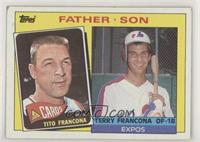 Father - Son - Tito Francona, Terry Francona [Poor to Fair]