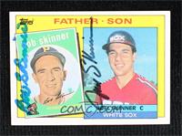 Father - Son - Joel Skinner, Bob Skinner [JSA Certified COA Stic…